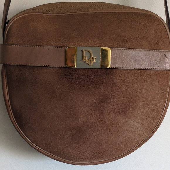 Dior Tan and Gold Accent Bag - Picture 6 of 17